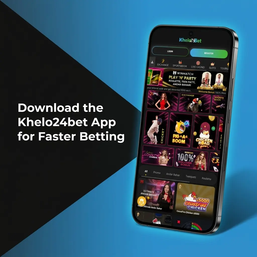 Khelo24bet app on Android and iOS for faster live cricket and IPL betting with instant bet placement