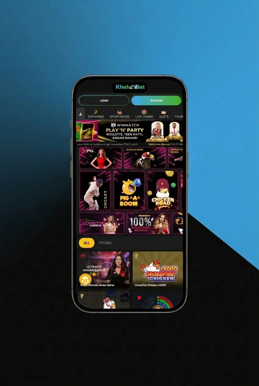 Step-by-step guide on how to place a bet on Khelo24bet sports betting platform in INR