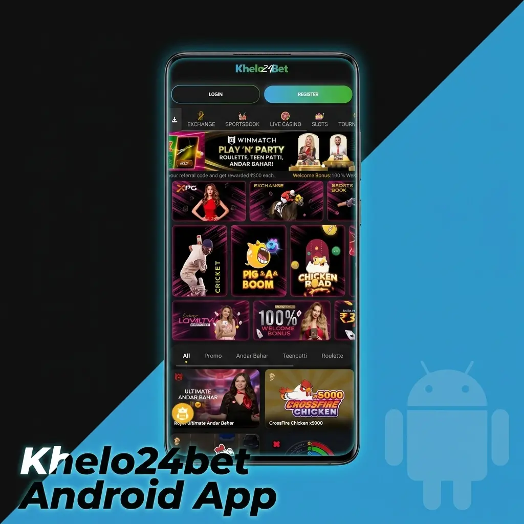 Khelo24bet Android app download guide showing APK installation steps for Android 5.0 and higher devices
