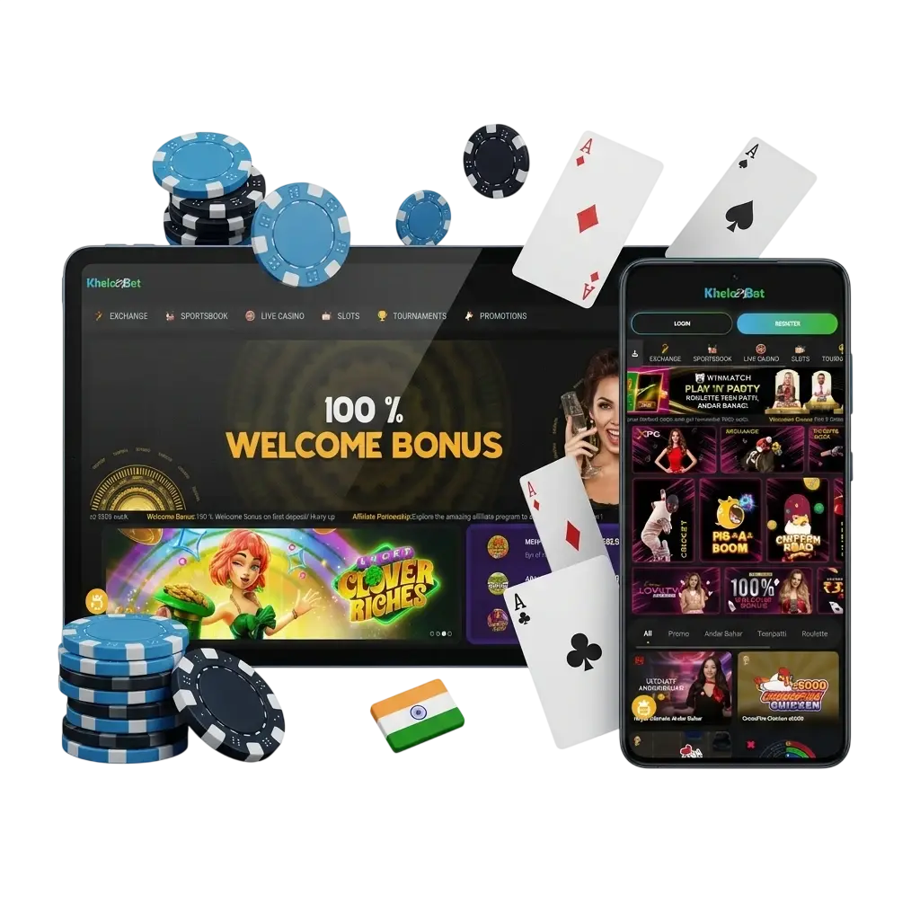 Khelo24bet India online casino and sportsbook platform for cricket, football, esports with INR payments and welcome bonus